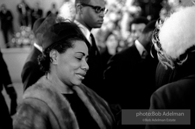 Mourners view Martin Luther King's open casket.Atlanta, GA, 1968