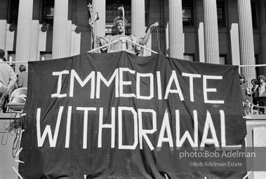 Columbia University. Moratorium Day. October 15, 1969.