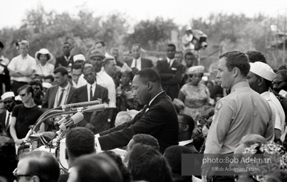 Martin Luther King Jr. begins his historic 