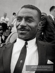 Reverand Shuttlesworth enoying the ceremony at the March on Washington.