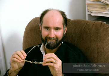 Nicholson Baker, photographed for THE SUNDAY TIMES story 