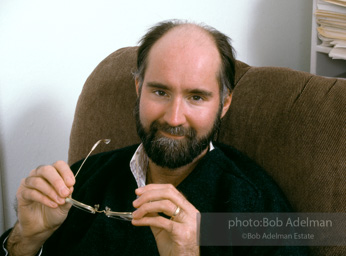 Nicholson Baker, photographed for THE SUNDAY TIMES story 