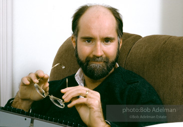 Nicholson Baker, photographed for THE SUNDAY TIMES story 