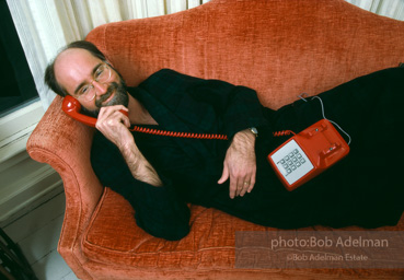 Nicholson Baker, photographed for THE SUNDAY TIMES story 