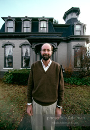 Nicholson Baker, photographed for THE SUNDAY TIMES story 