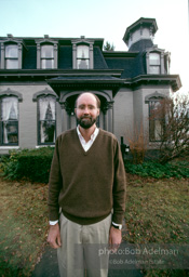 Nicholson Baker, photographed for THE SUNDAY TIMES story 