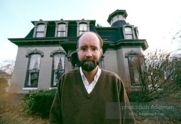 Nicholson Baker, photographed for THE SUNDAY TIMES story 