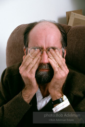 Nicholson Baker, photographed for THE SUNDAY TIMES story 