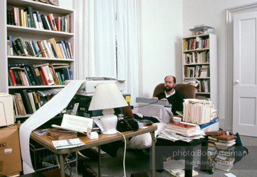 Nicholson Baker, photographed for THE SUNDAY TIMES story Nicholson Baker, photographed for THE SUNDAY TIMES story