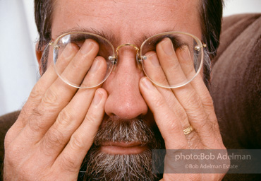 Nicholson Baker, photographed for THE SUNDAY TIMES story 