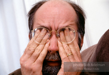 Nicholson Baker, photographed for THE SUNDAY TIMES story 