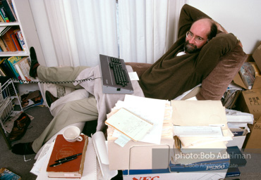 Nicholson Baker, photographed for THE SUNDAY TIMES story Nicholson Baker, photographed for THE SUNDAY TIMES story