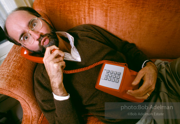 Nicholson Baker, photographed for THE SUNDAY TIMES story 