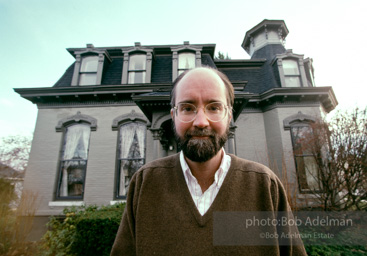 Nicholson Baker, photographed for THE SUNDAY TIMES story 