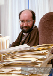 Nicholson Baker, photographed for THE SUNDAY TIMES story Nicholson Baker, photographed for THE SUNDAY TIMES story