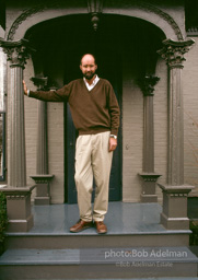 Nicholson Baker, photographed for THE SUNDAY TIMES story 