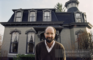 Nicholson Baker, photographed for THE SUNDAY TIMES story 