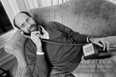 Nicholson Baker, photographed for THE SUNDAY TIMES story 