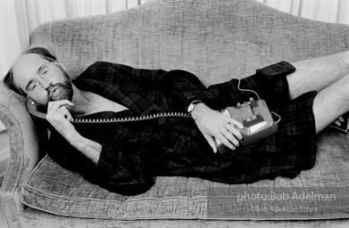 Nicholson Baker, photographed for THE SUNDAY TIMES story 