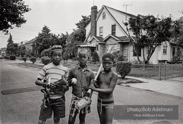 St. Albans neighborhood. Jamaica, Queens, N.Y. 1968