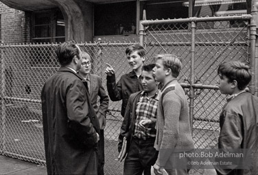 1968. Queens, New YorkAfter school, J.H.S. 217. Briarwood, Jamaica, Queens, N.Y. 1968-summerEP11-23 001