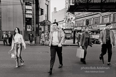 1968. Queens, New YorkDowntown Jamaica. Queens, N.Y. 1968