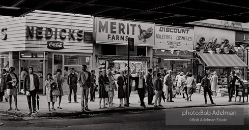 Downtown Jamaica. Queens, N.Y. 1968