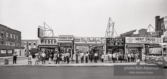 Downtown Jamaica. Queens, N.Y. 1968