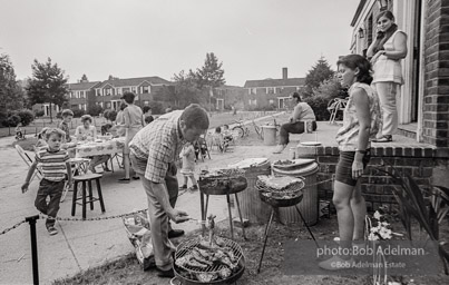 1968. Queens, New YorkGrand Central Apartments. Glen Oaks. Jamaica, Queens, N.Y. 1968