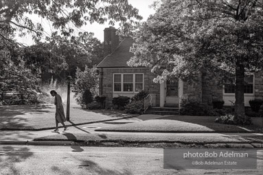 St. Albans neighborhood. Jamaica, Queens, N.Y. 1968