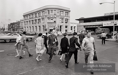 Downtown Jamaica. Queens, N.Y. 1968