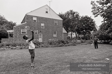 1968. Queens, New YorkSt. Albans neighborhood. Jamaica, Queens, N.Y. 1968