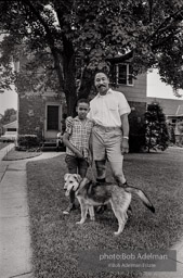 St. Albans neighborhood. Jamaica, Queens, N.Y. 1968