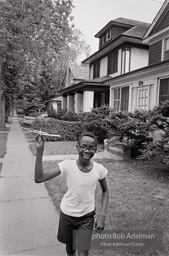 St. Albans neighborhood. Jamaica, Queens, N.Y. 1968