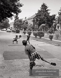 1968. Queens, New YorkSt. Albans neighborhood. Jamaica, Queens, N.Y. 1968