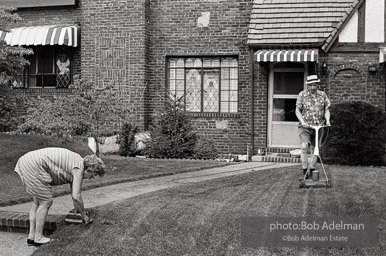 St. Albans neighborhood. Jamaica, Queens, N.Y. 1968