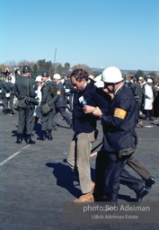 Pentagon Protests. Protest against the war in vietnam. Washington DC, 1968