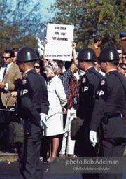Pentagon Protests. Protest against the war in vietnam. Washington DC, 1968