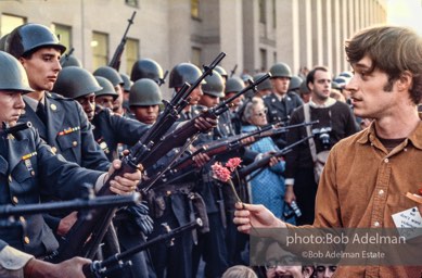 Pentagon Protests. Protest against the war in vietnam. Washington DC, 1968