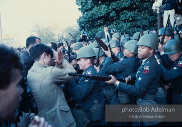 Pentagon Protests. Protest against the war in vietnam. Washington DC, 1968