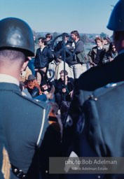 Pentagon Protests. Protest against the war in vietnam. Washington DC, 1968