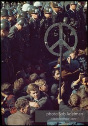 Pentagon Protests. Protest against the war in vietnam. Washington DC, 1968