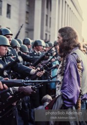 Pentagon Protests. Protest against the war in vietnam. Washington DC, 1968