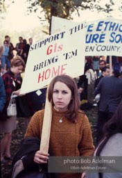 Pentagon Protests. Protest against the war in vietnam. Washington DC, 1968