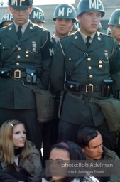 Pentagon Protests. Protest against the war in vietnam. Washington DC, 1968