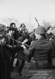 Pentagon Protests. Protest against the war in vietnam. Washington DC, 1968
