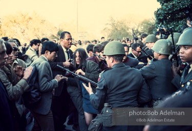 Pentagon Protests. Protest against the war in vietnam. Washington DC, 1968