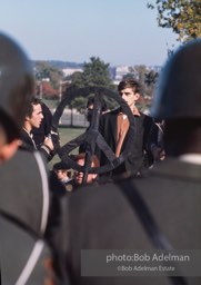 Pentagon Protests. Protest against the war in vietnam. Washington DC, 1968