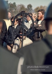 Pentagon Protests. Protest against the war in vietnam. Washington DC, 1968