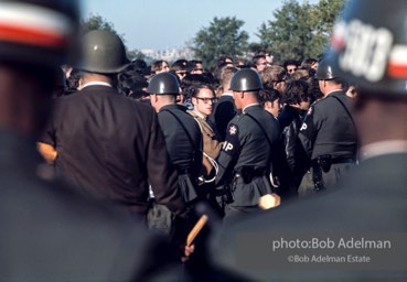 Pentagon Protests. Protest against the war in vietnam. Washington DC, 1968